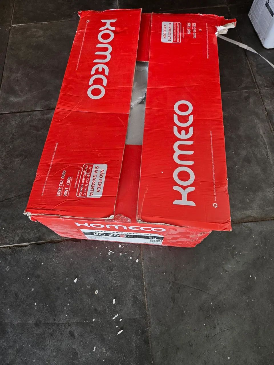 Aquecedor novo Komeco 20F