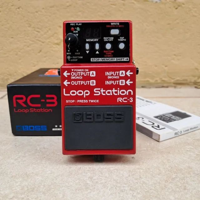 Pedal Boss RC-3 Loop Station em Estado de Novo - Instrumentos