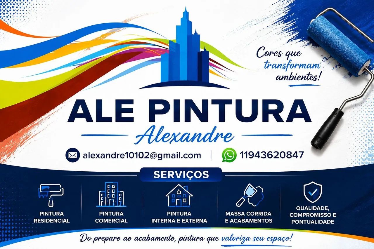 Serviços de pintura e reparo em geral ,,,