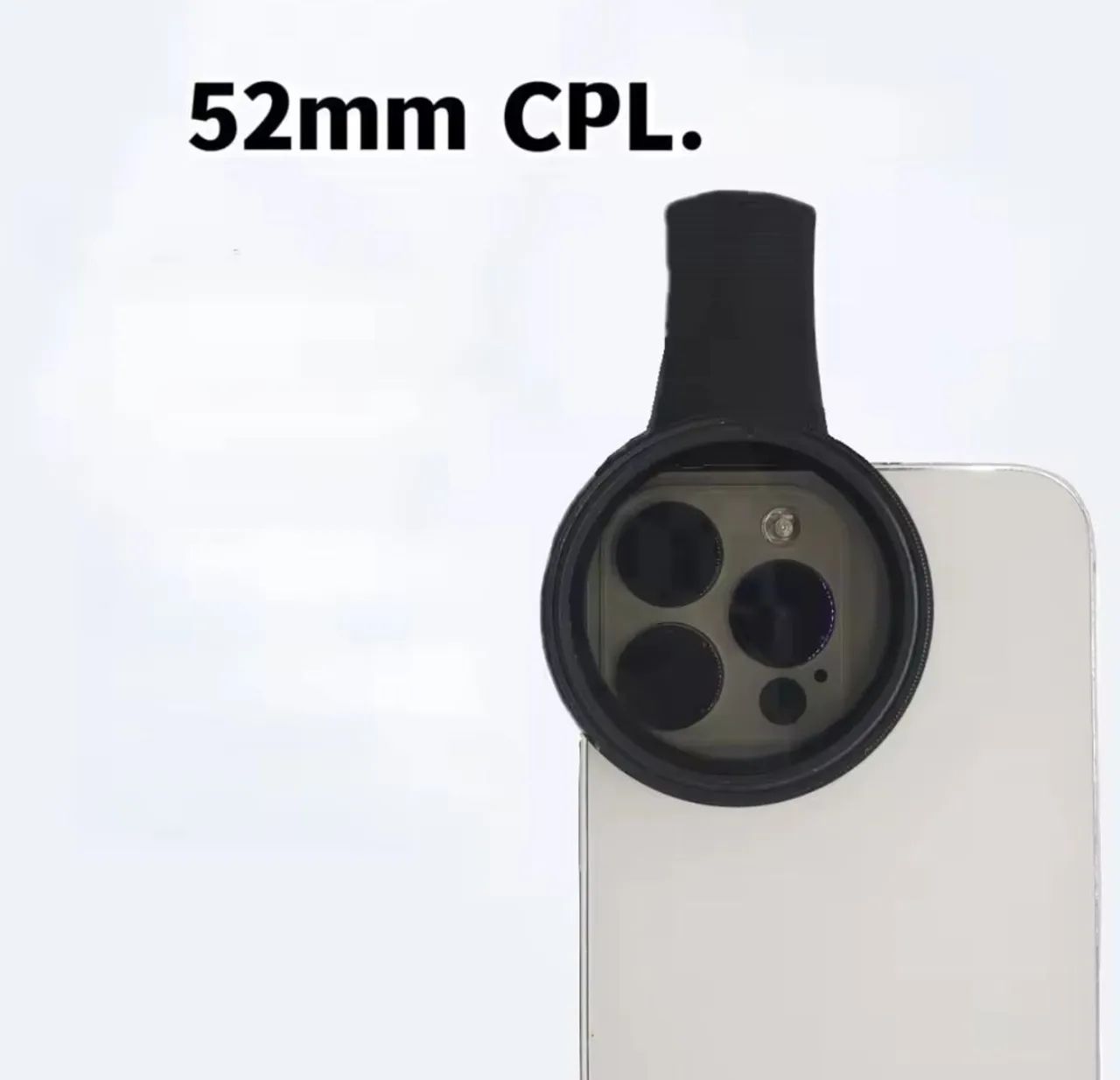 Lente polarizada para celular 