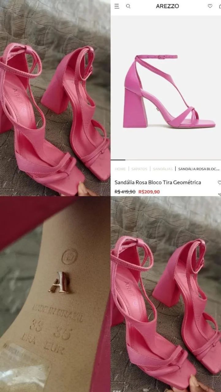 Salto bloco rosa Arezzo - Foto 4