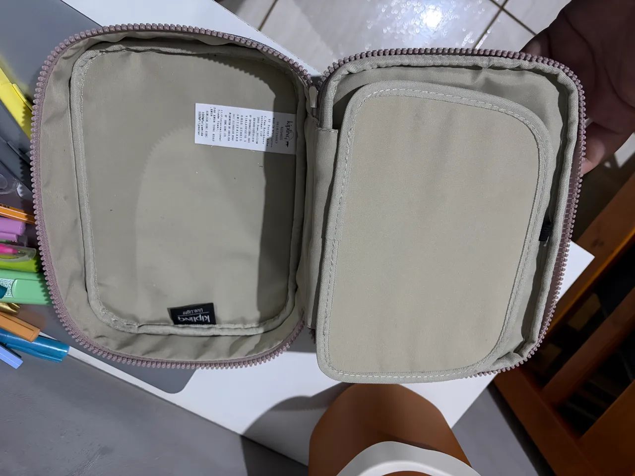 mochila e estojo kipling - Foto 5