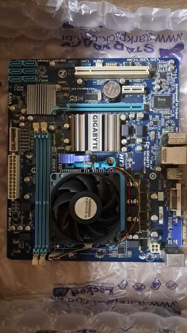 Kit:Placa mae Am3+ + processador fx8300+ cooler - Foto 2