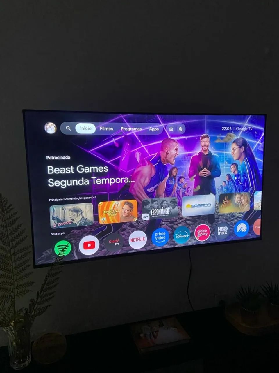 TV SEMP/TCL Google TV 4K 50 Polegadas - Foto 3