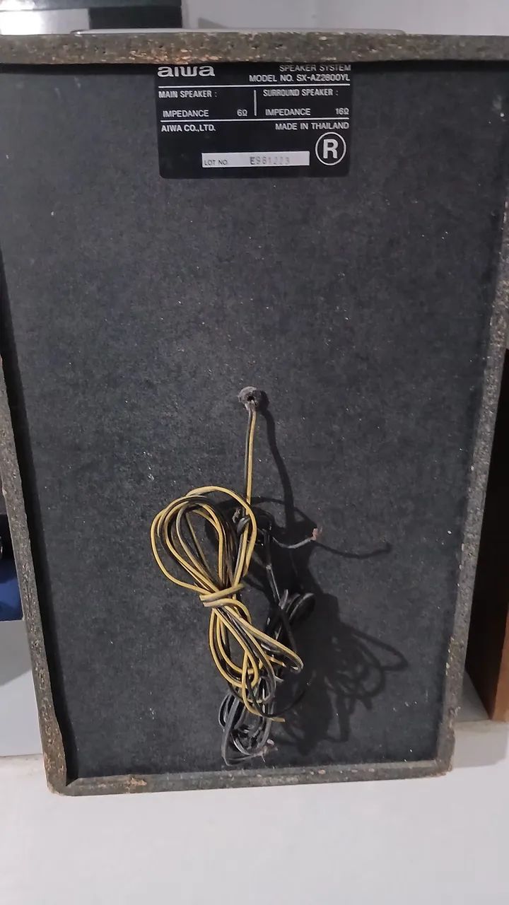 Par caixas som/acusticas/aiwa clássicas  - Foto 4