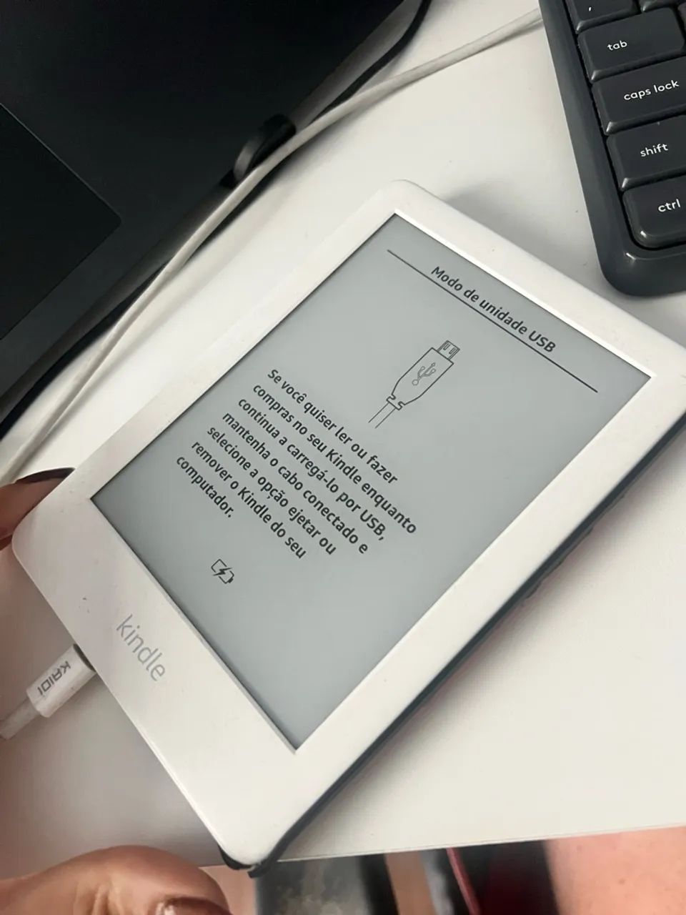 Kindle 10° geração com defeito, vendo para peças  - Foto 4