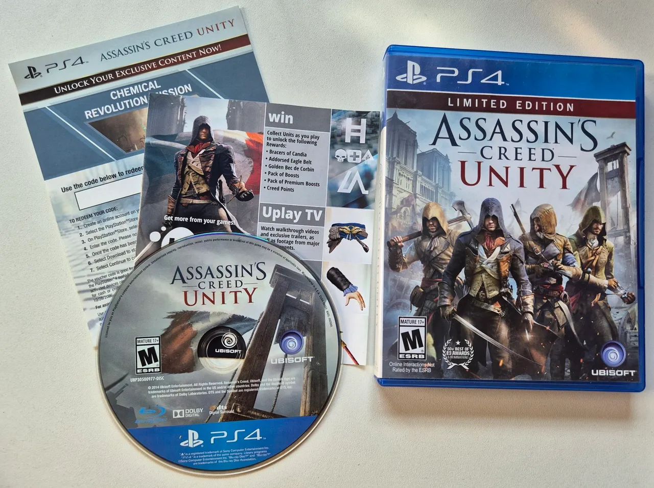 Assassins Creed Unity ps4