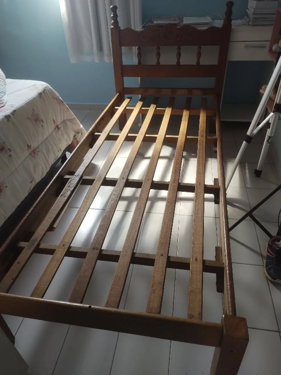 Cama de madeira - Foto 4