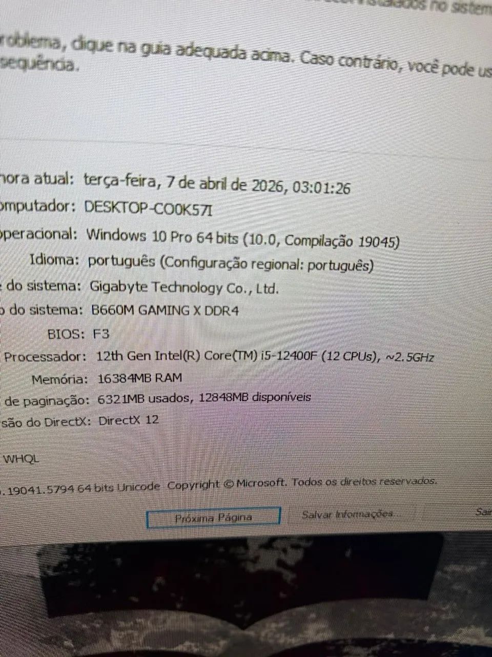 Pc GAMER Core i5 geração 12  - Foto 4