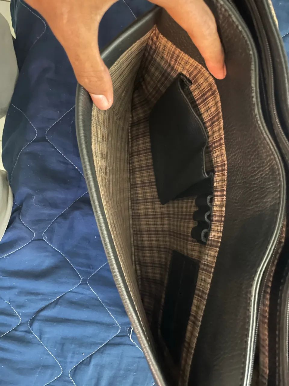 Bolsa de couro da classe  - Foto 3