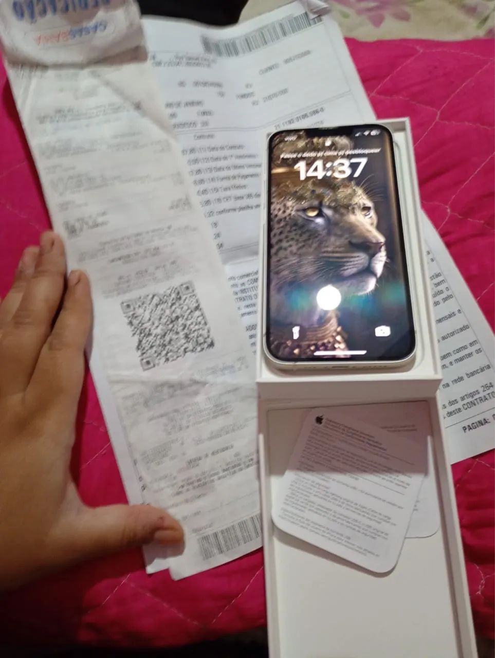 Iphone 13 branco normal  - Foto 3