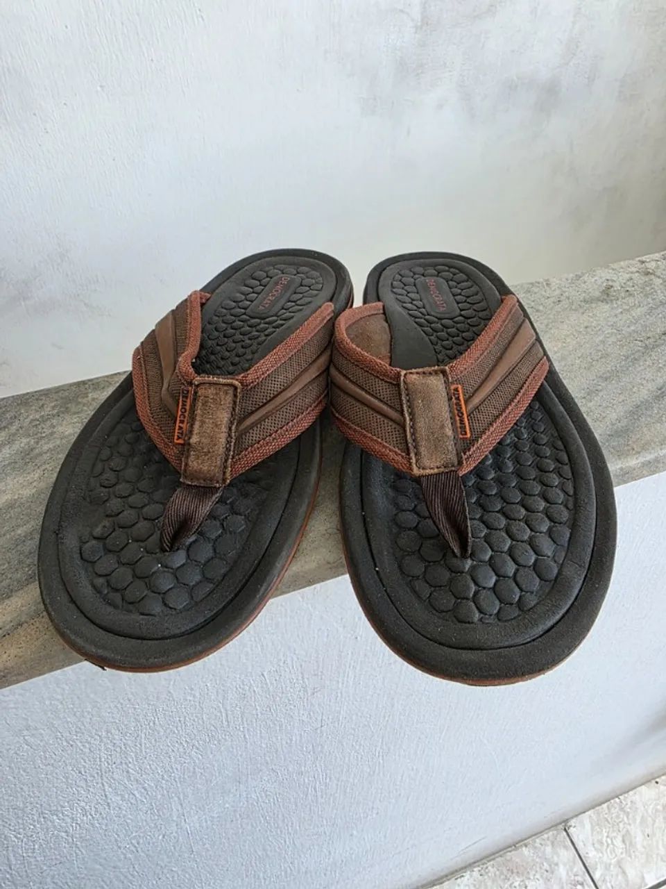 Chinelo Democrata Marrom Num 40  - Foto 2