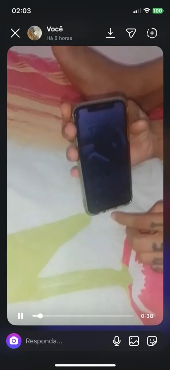 iPhone XS cor golde