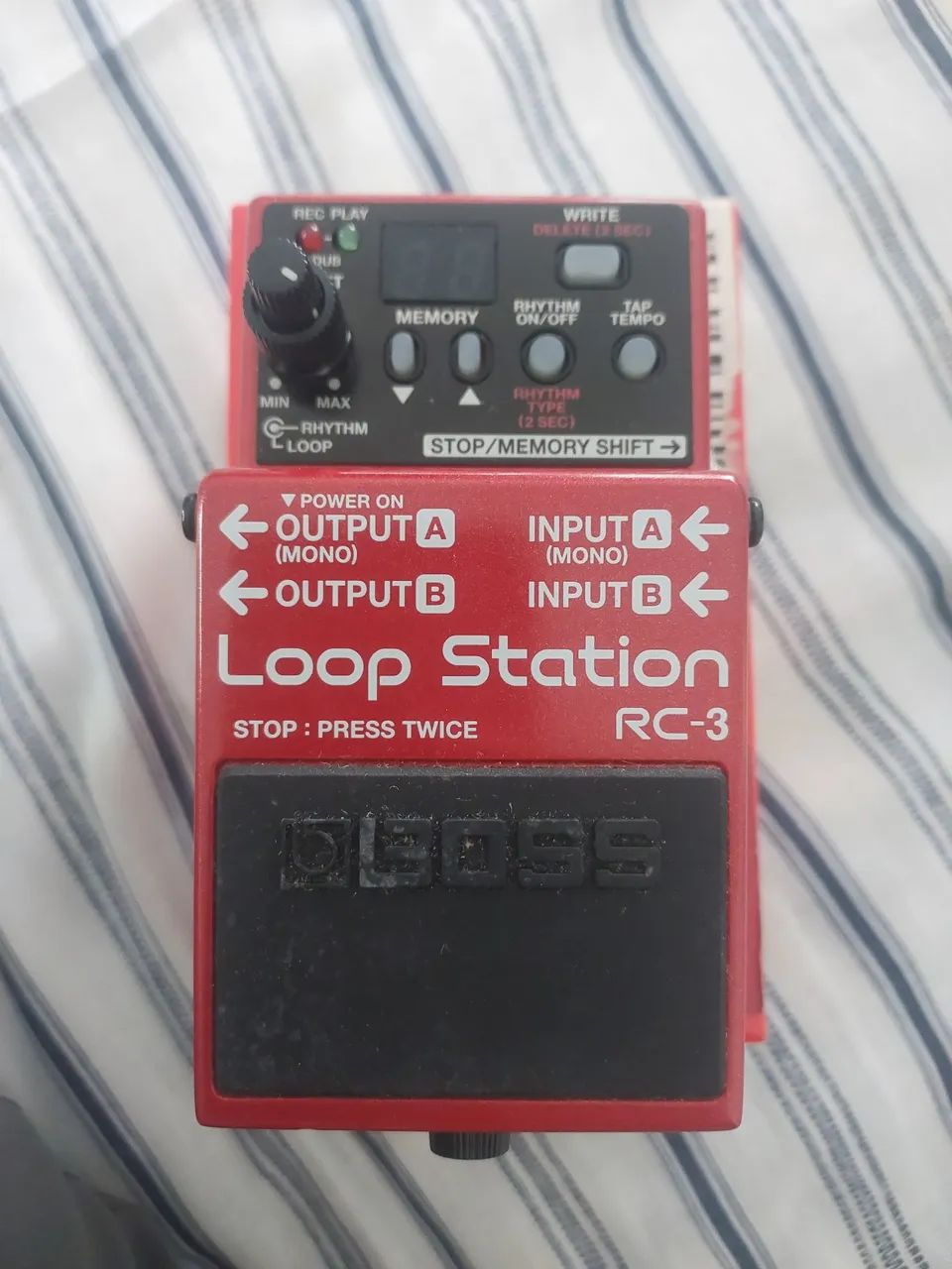 Boss Loop Station RC-3 com caixa e manual