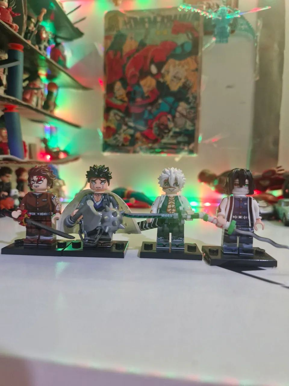 Legos botleg demon slayer hashiras 