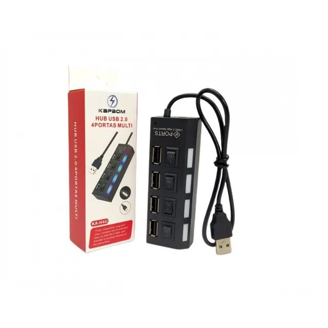 Hub Usb com 4 Portas Chaveado Kapbom - Foto 5