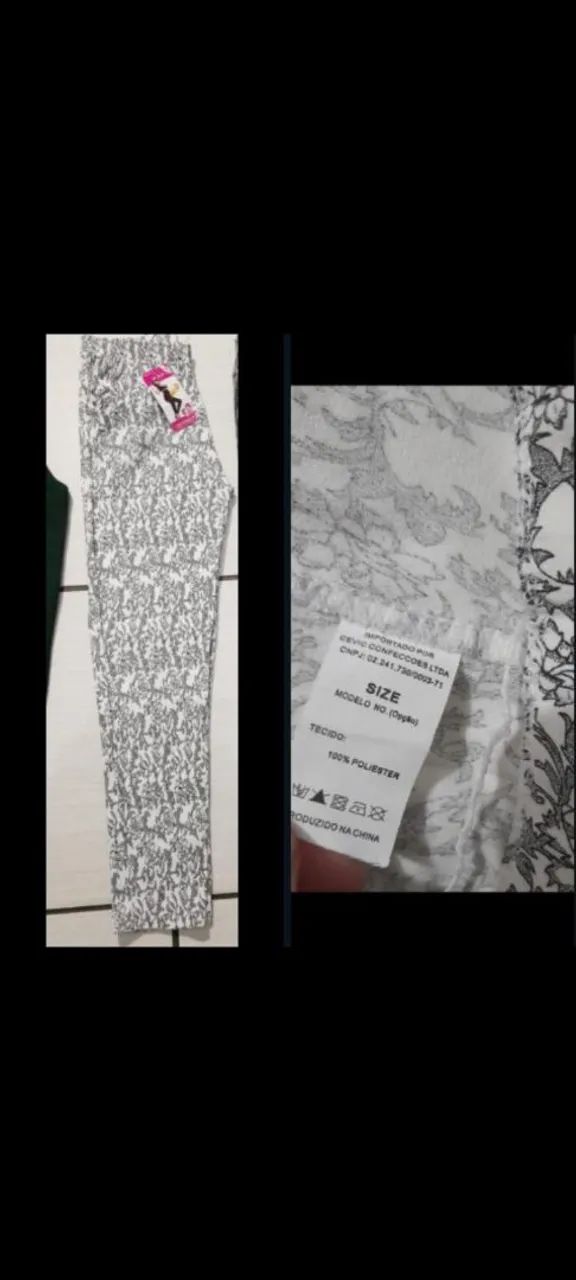 Calça feminina estampada!