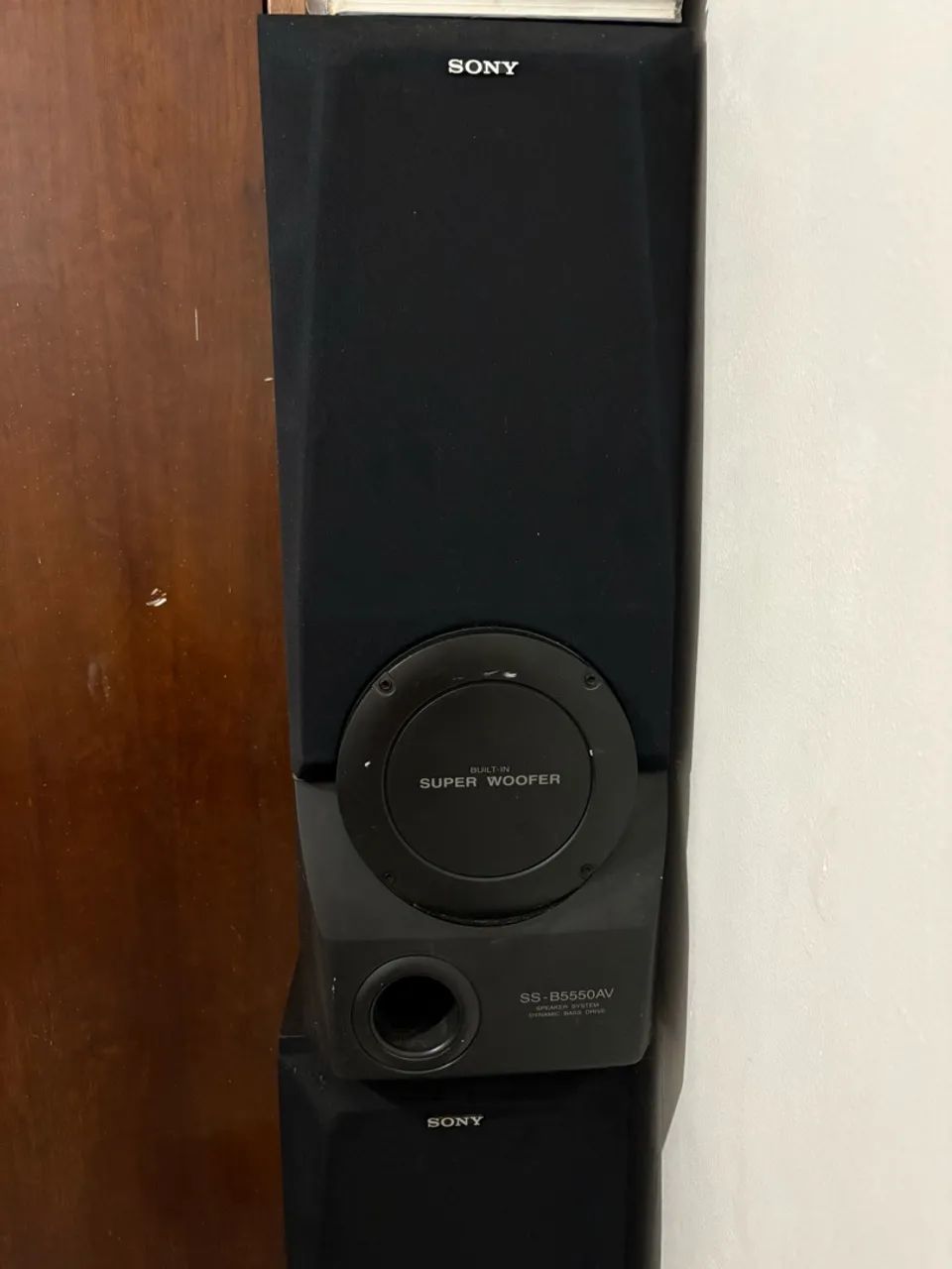 Caixa Acústica Sony SS-B5550AV, com ?Super Woofer? - Foto 4