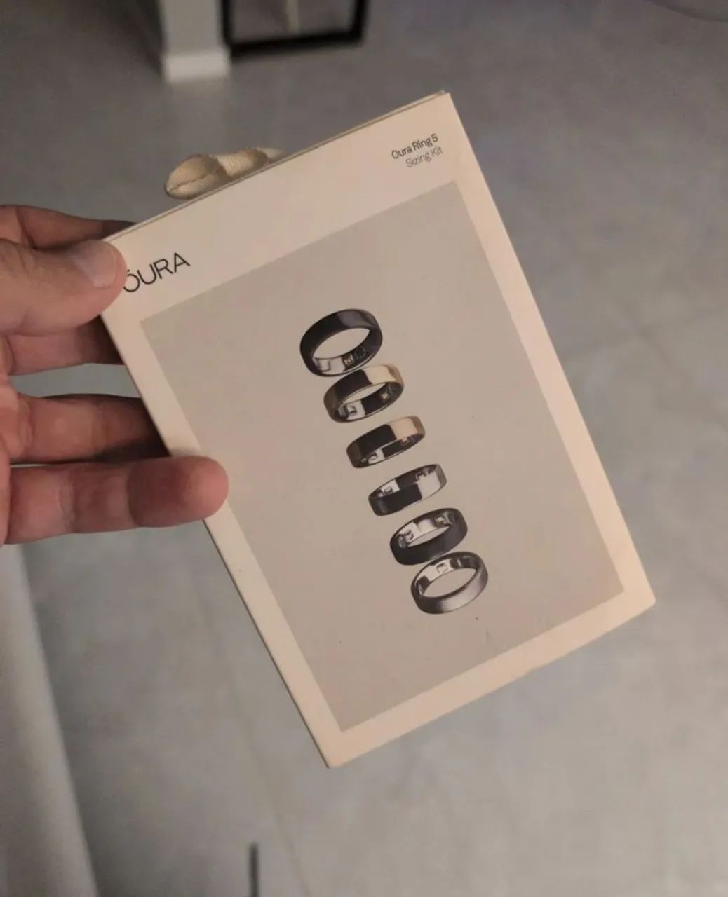 Oura Ring Gen 5 sizing kit
