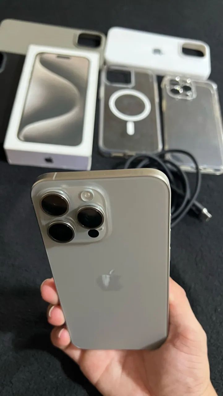 iPhone 15 pro Max titânio  - Foto 2