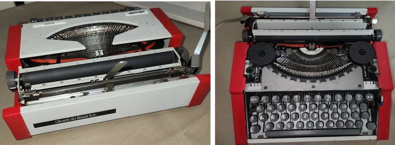 Máquina de Escrever Olivetti Roma - Foto 4