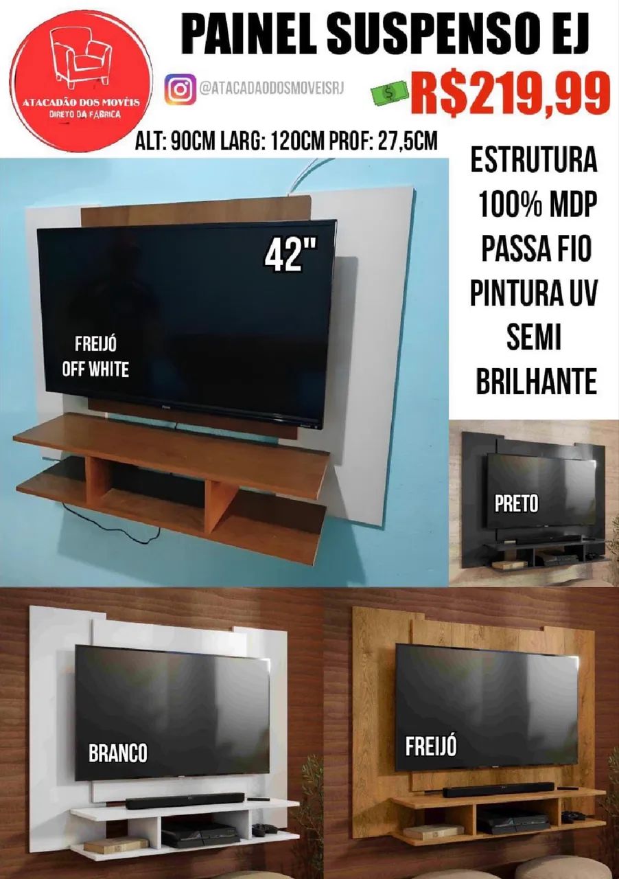 PAINEL DE TV SALA  - Foto 2