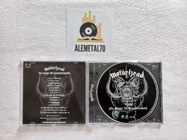Cd Motörhead - No Sleep 'Till Hammersmith - Foto 2
