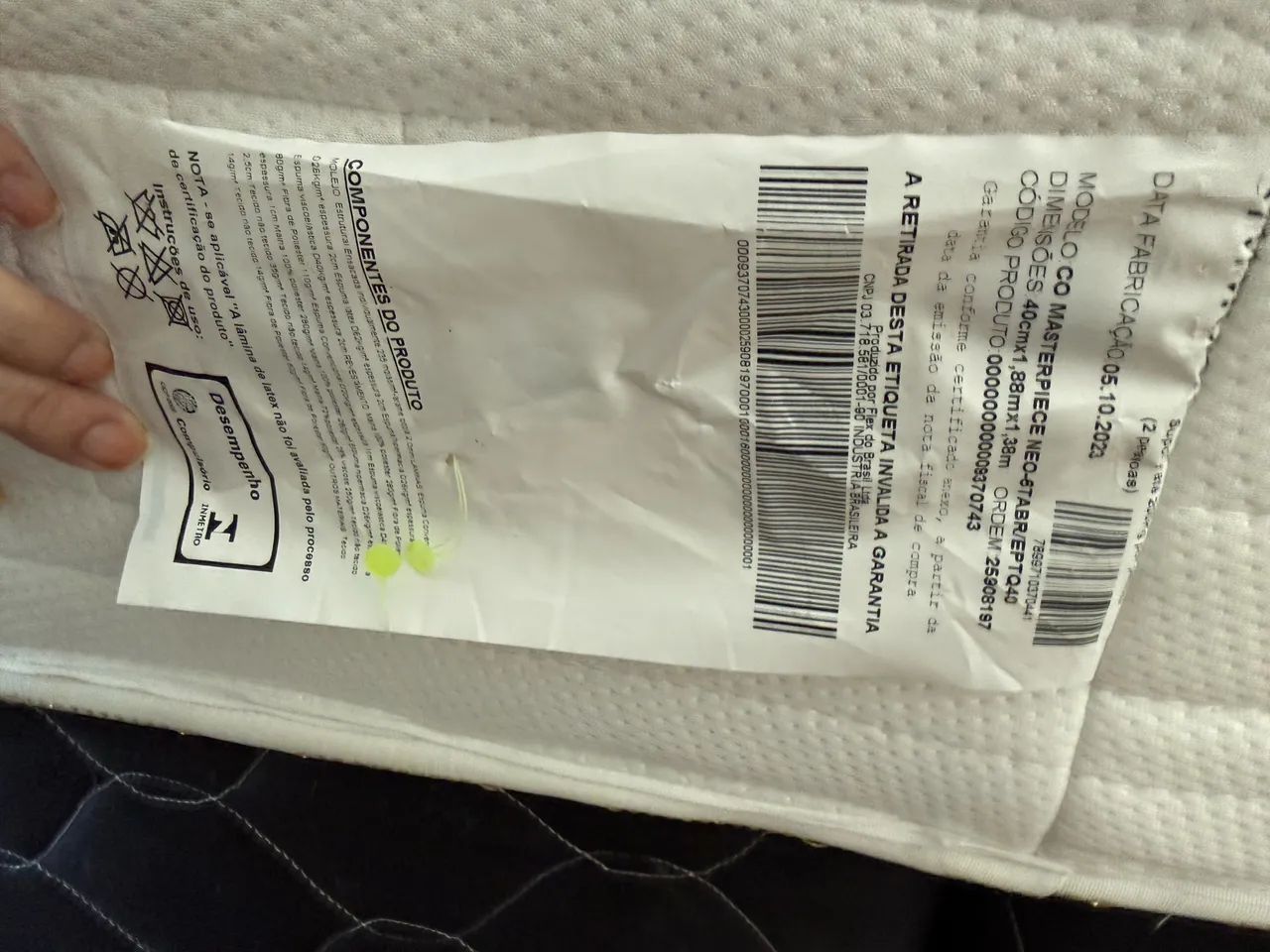 Colchão Casal molas ensacadas Simmons com pillow - Foto 4