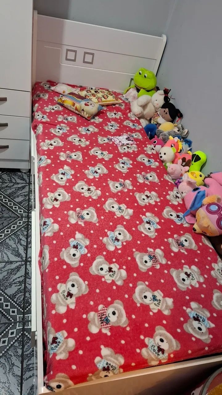 Cama bicama com 2 gavetas Sem COLCHÃO  - Foto 2