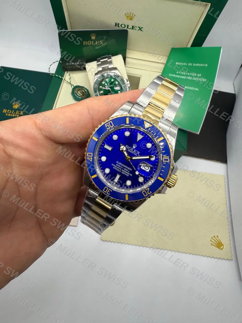 2 relógios Rolex Submariner e Daytona - Foto 2