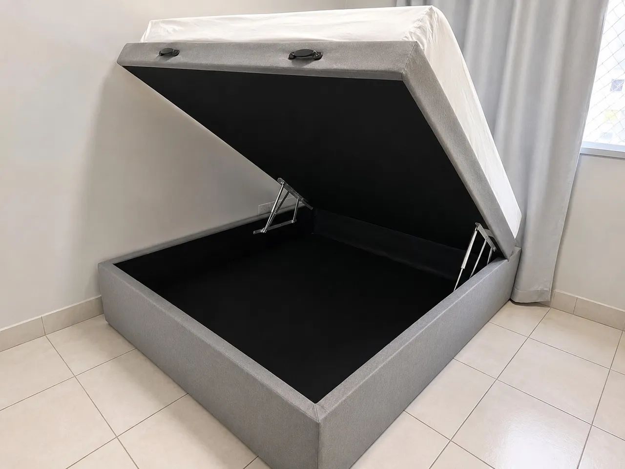 Baú para Cama Box Casal Padrão