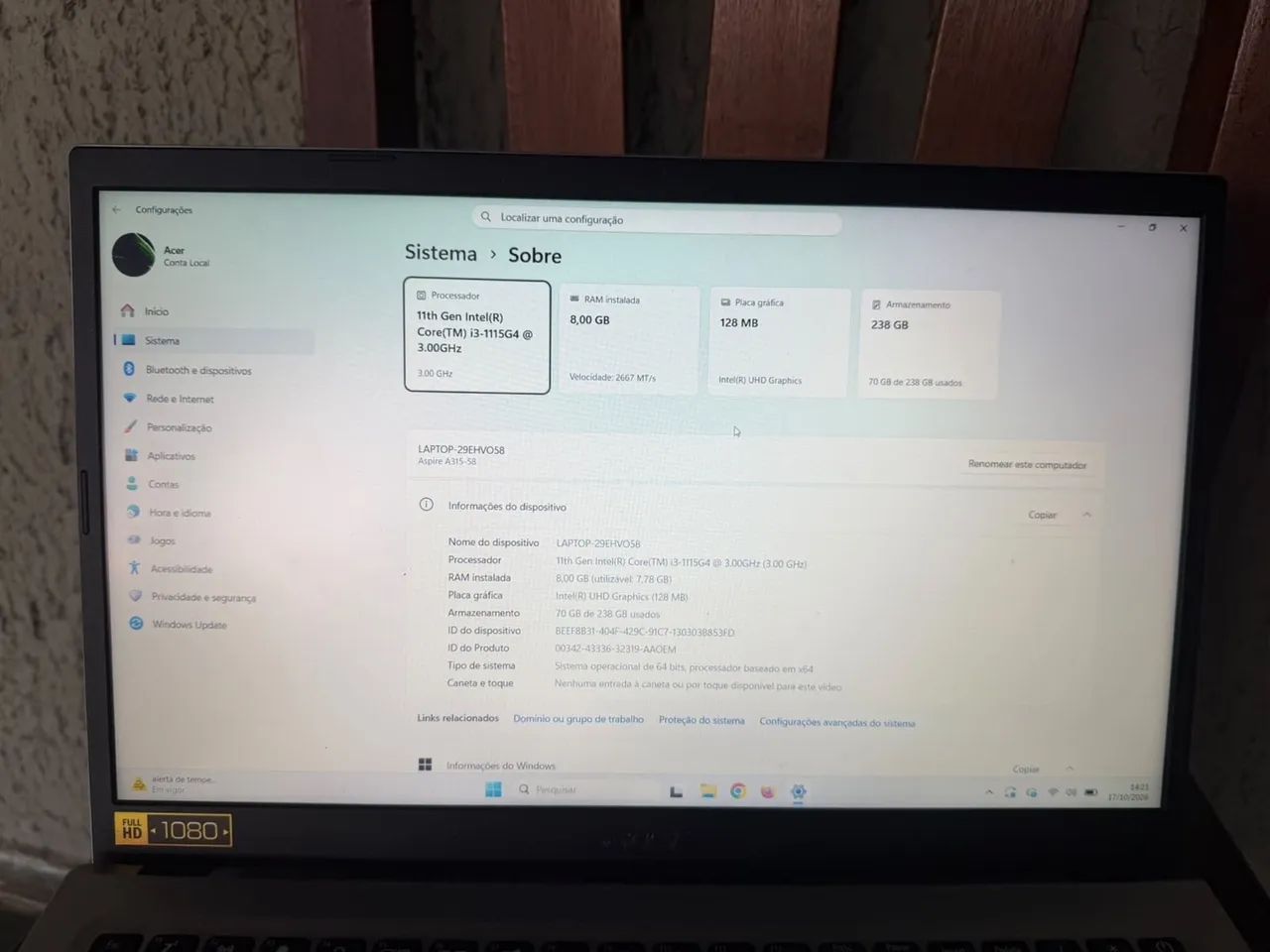 Notebook Acer Aspire - Foto 4