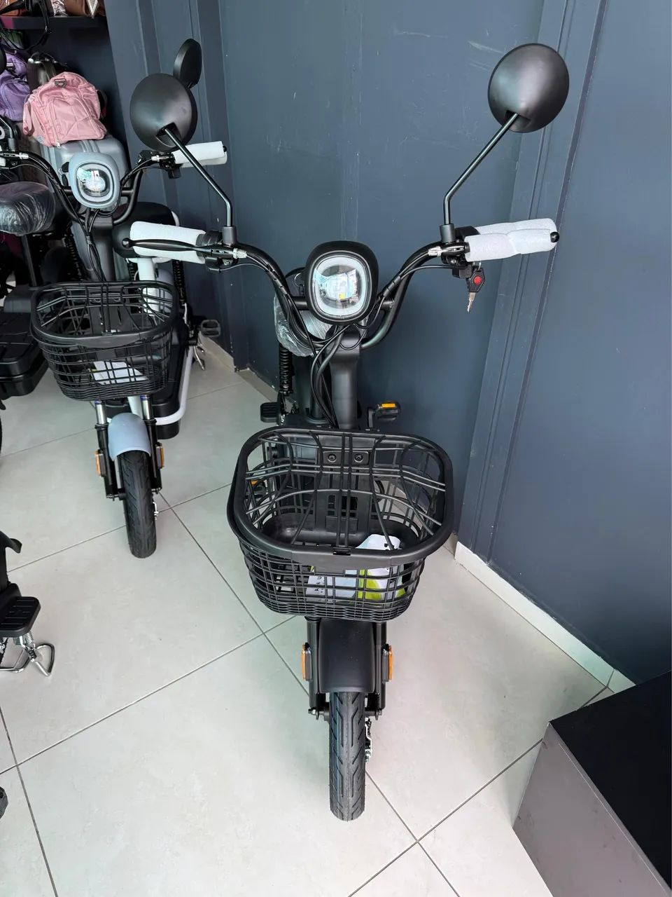 SCOOTER BICICLETA ELÉTRICA 500w PRETA  - Foto 3