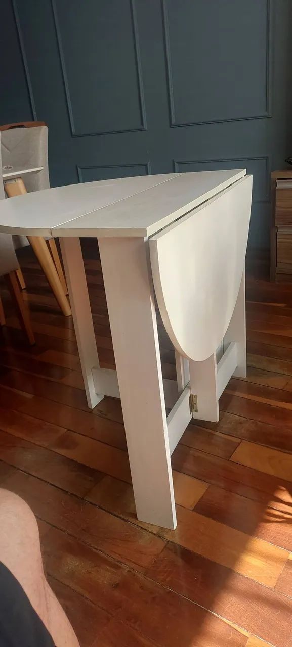Mesa dobrável  oval - Foto 2