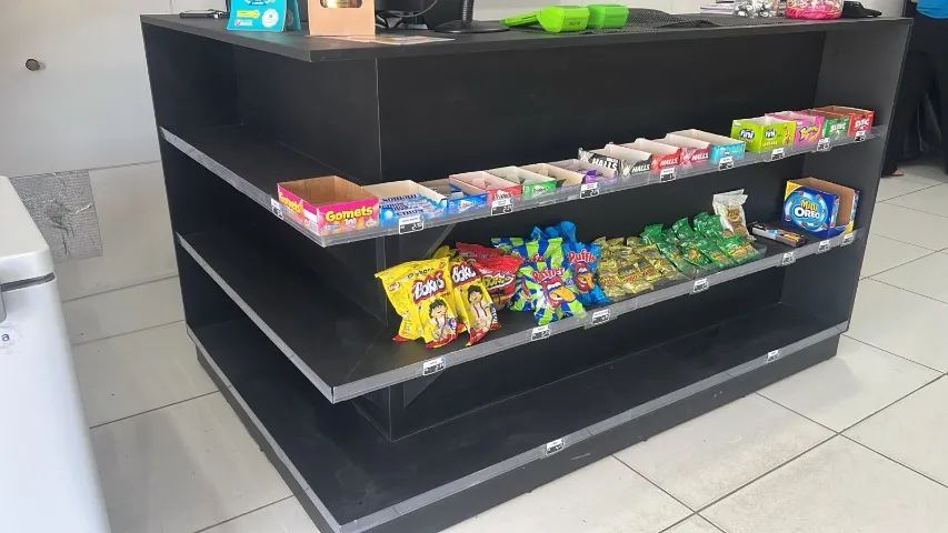 Balcão de vendas para caixa com expositor - Foto 4