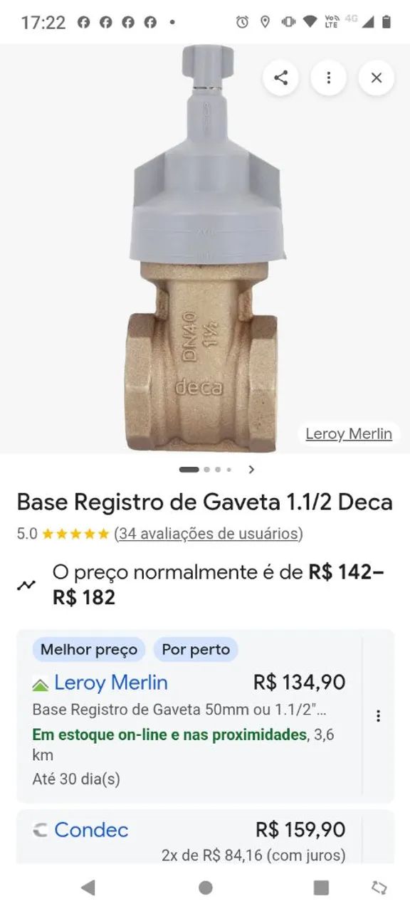Registro Deca a venda 