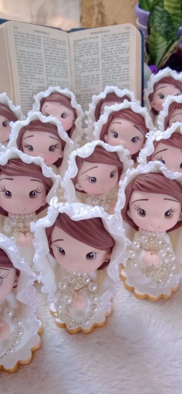 Lembrancinhas para Primeira Eucaristia em Biscuit  - Foto 4