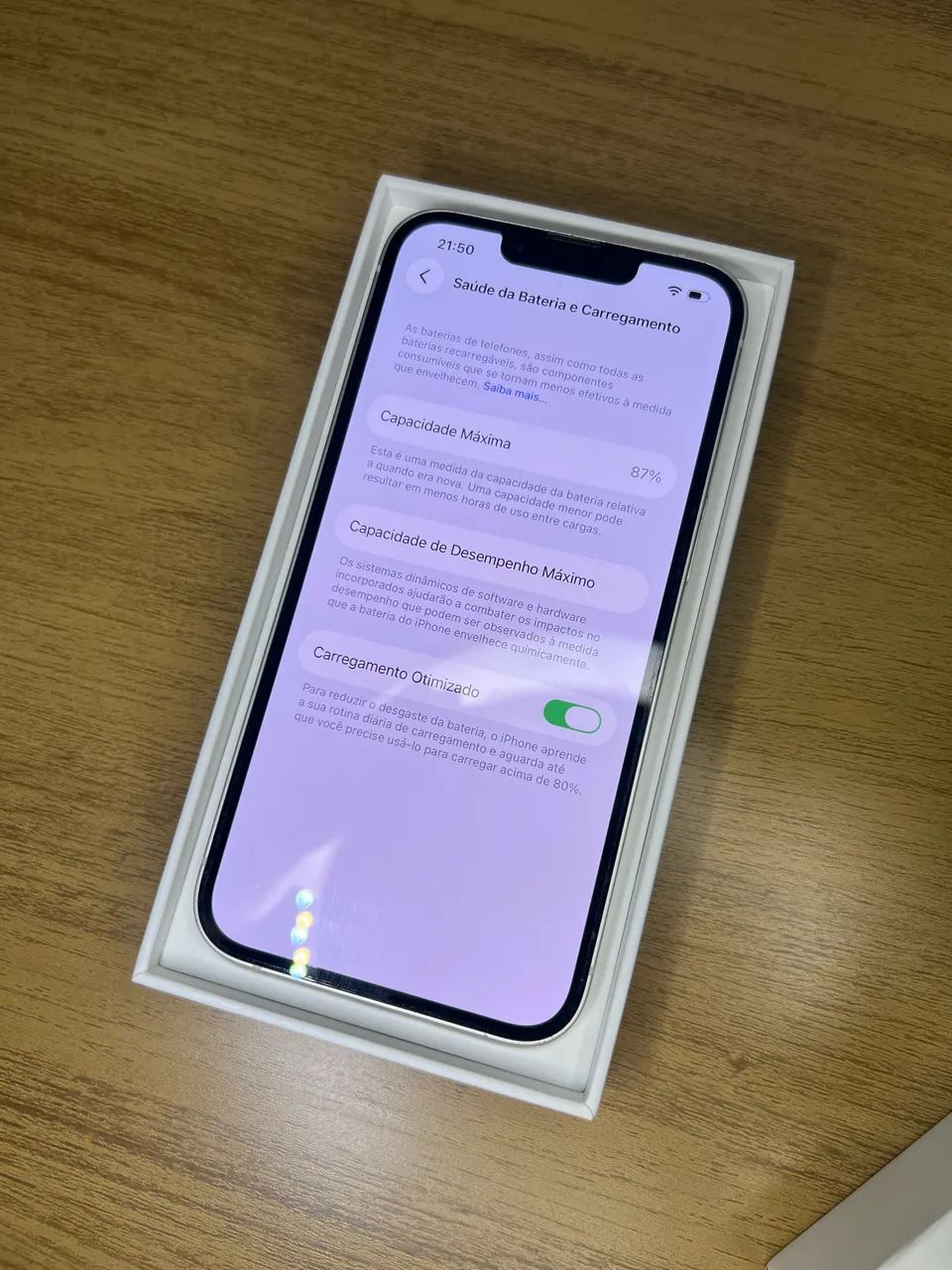iPhone 14 branco  - Foto 4