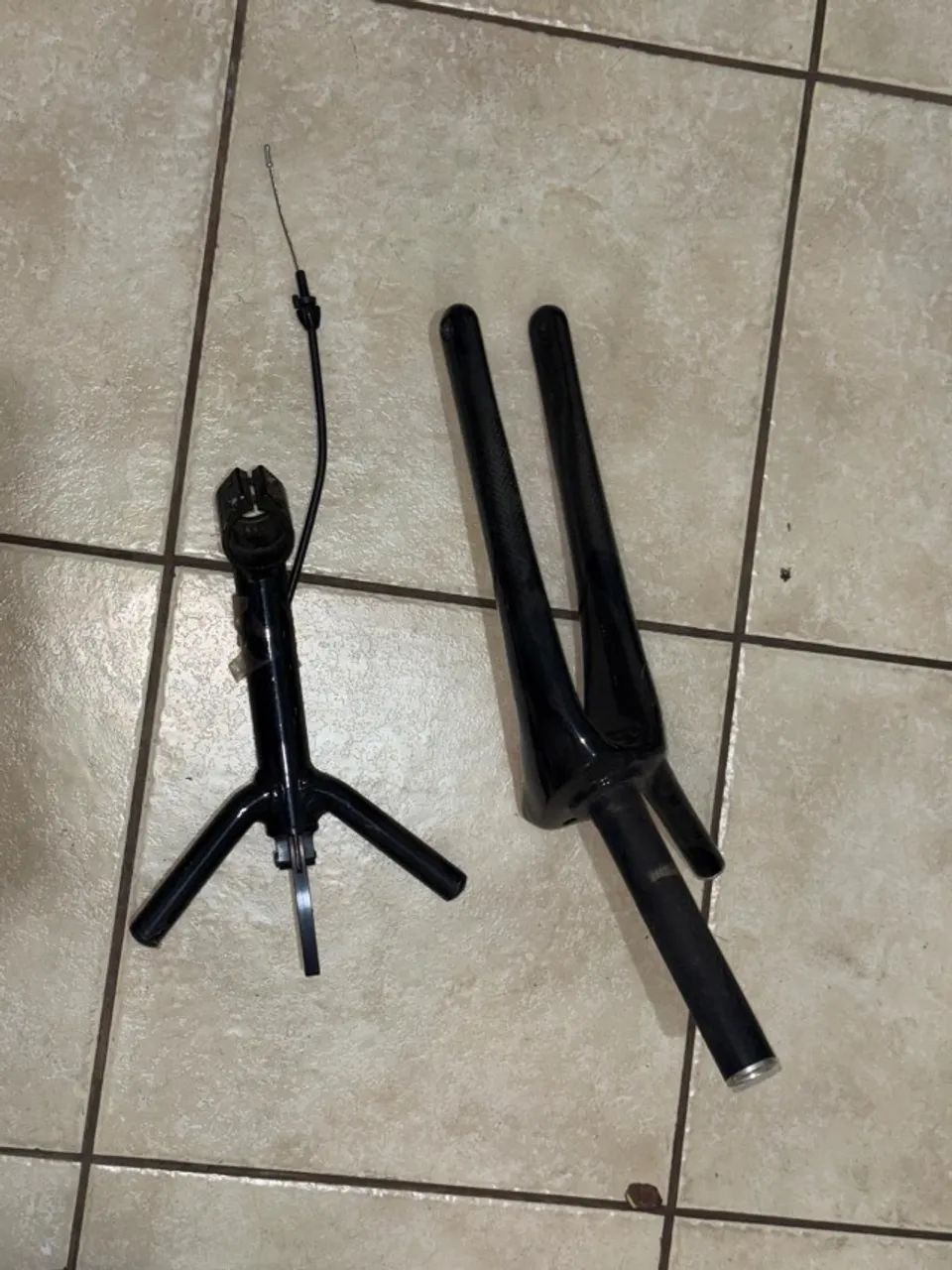 Garfo para cadeira de Atletismo