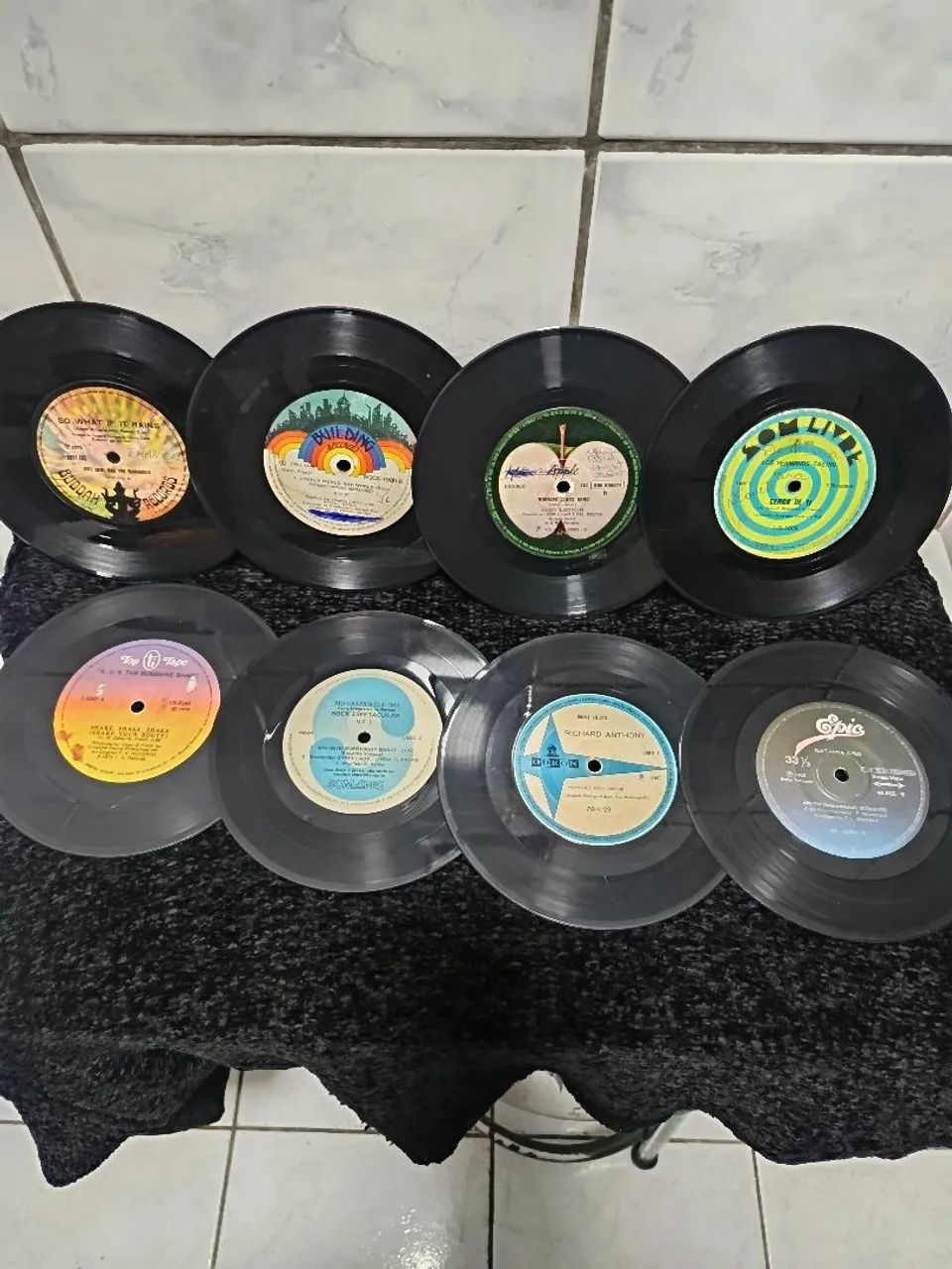 Coleção de 16 discos vinil internacionais,variados.