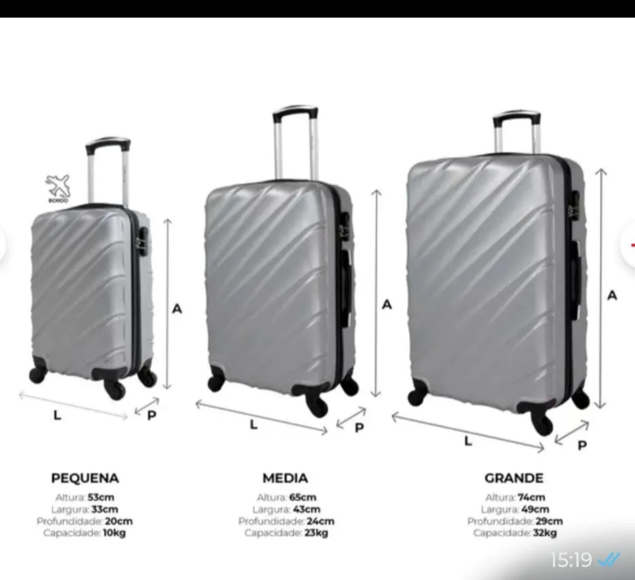 Aluguel de Malas!!! 60,00 - Foto 3