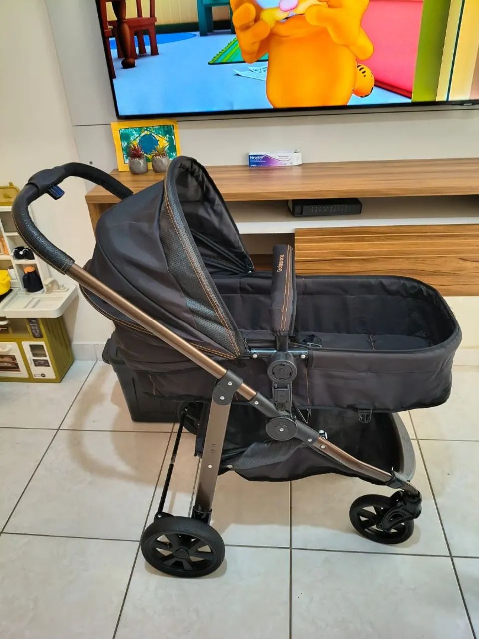 Carrinho de bebê Galzerano Moisés  - Foto 2
