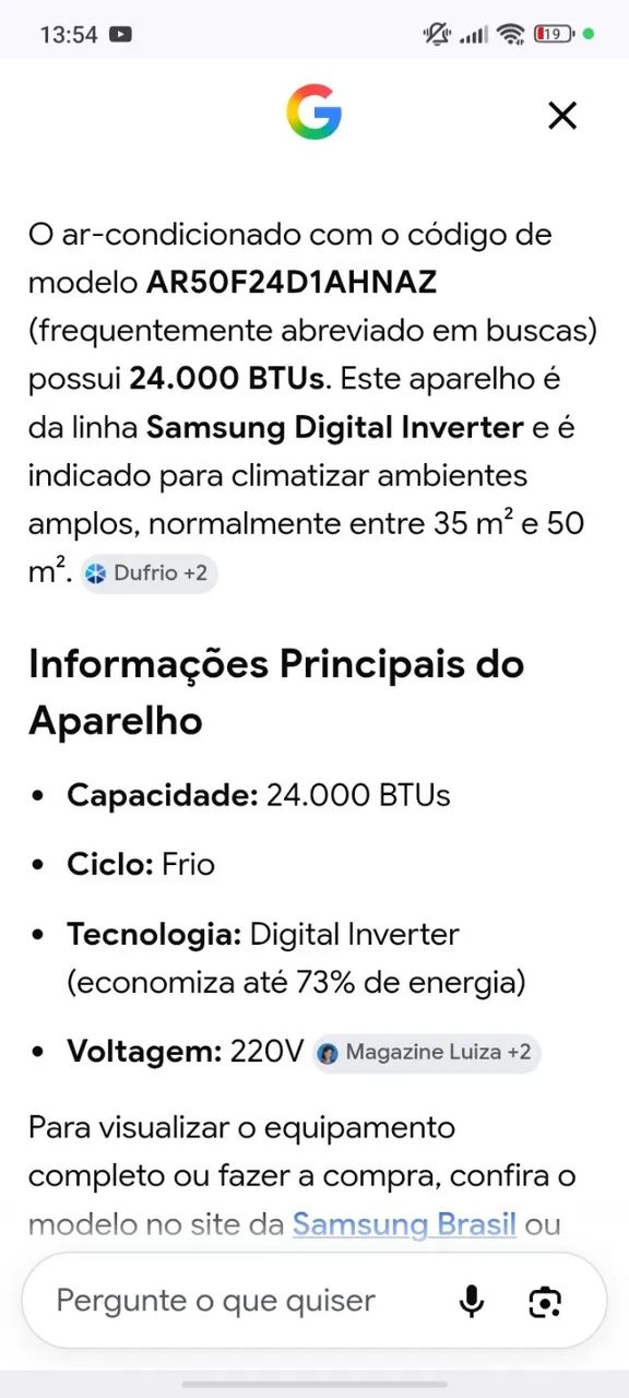 AR CONDICIONADO NOVO - Foto 2