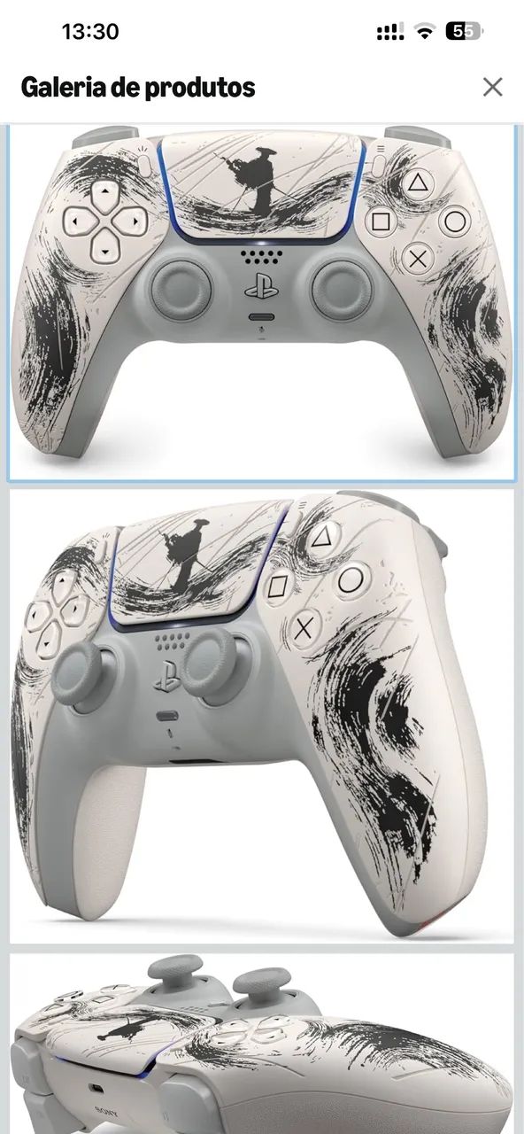 Dualsense PS5 Edição Limitada Ghost of Yôtel