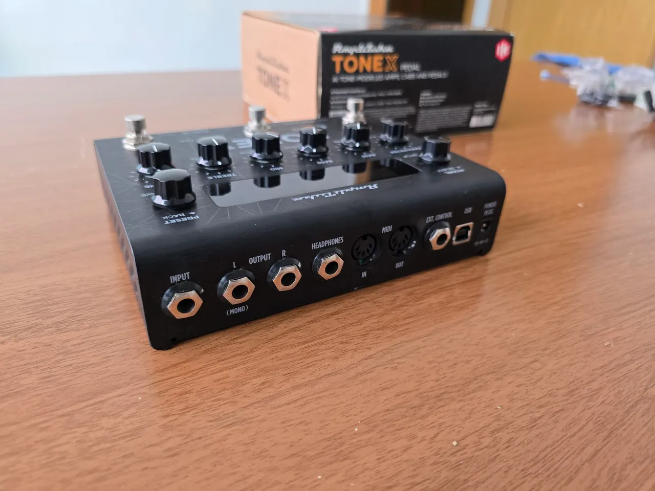 Pedal delay t-rex reptile 2 tap tempo e modulacao - Instrumentos