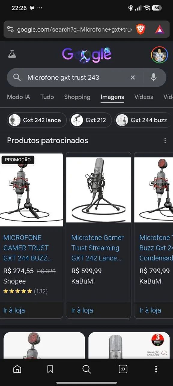 Microfone GXT Trust 244 - Foto 3