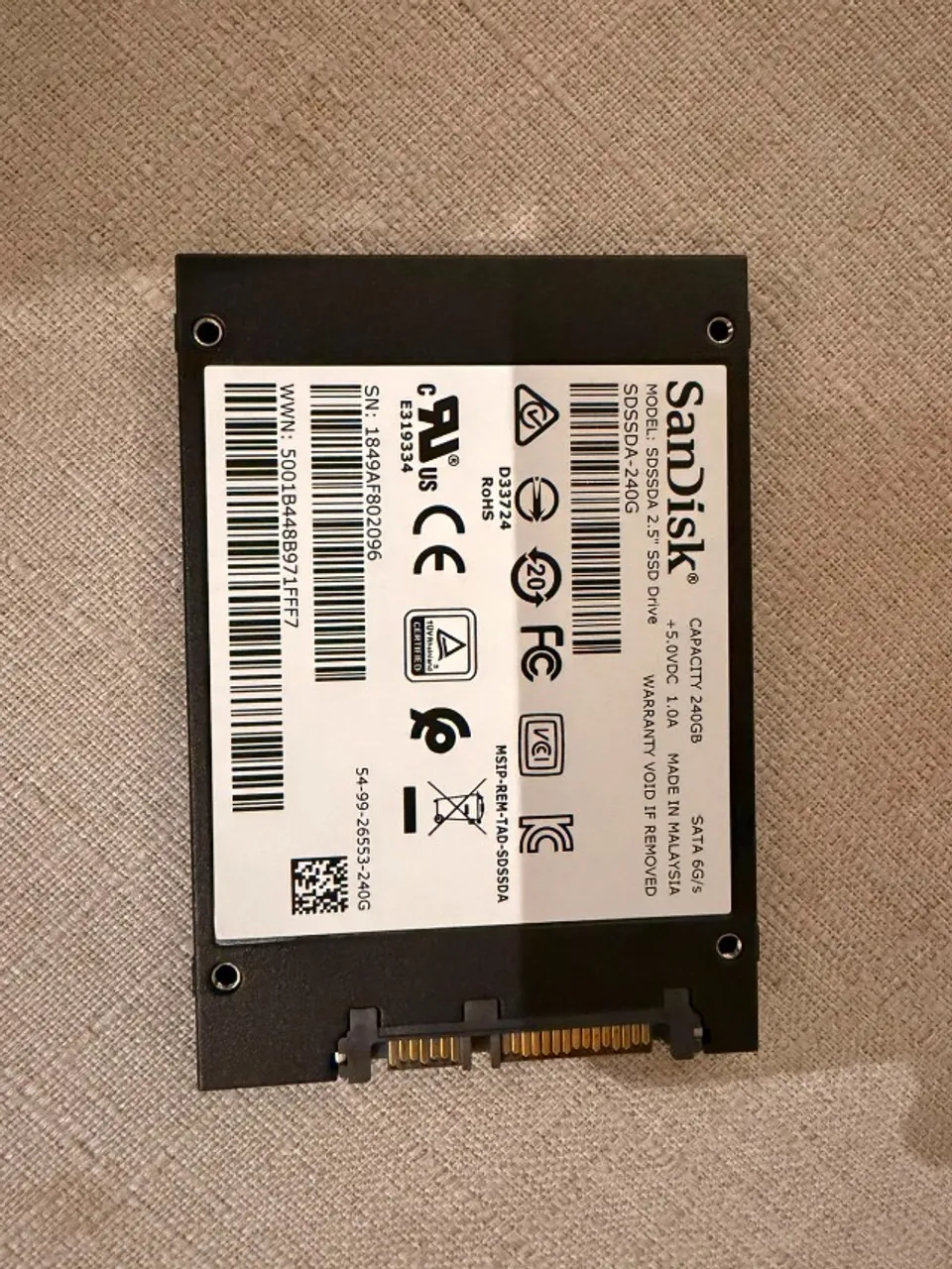 HD SSD Kingston SA400S37 480GB Novo Lacrado - Armazenamento - Asa