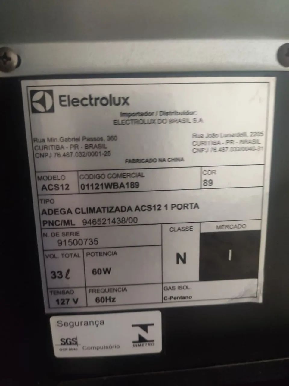 Adega Electrolux  - Foto 4