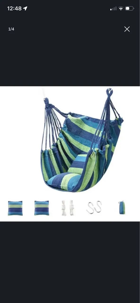 CADEIRA DE BALANÇO SUSPENSA  - Foto 2