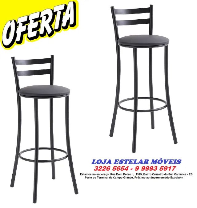 Banquetas em aço reforçado - Foto 5